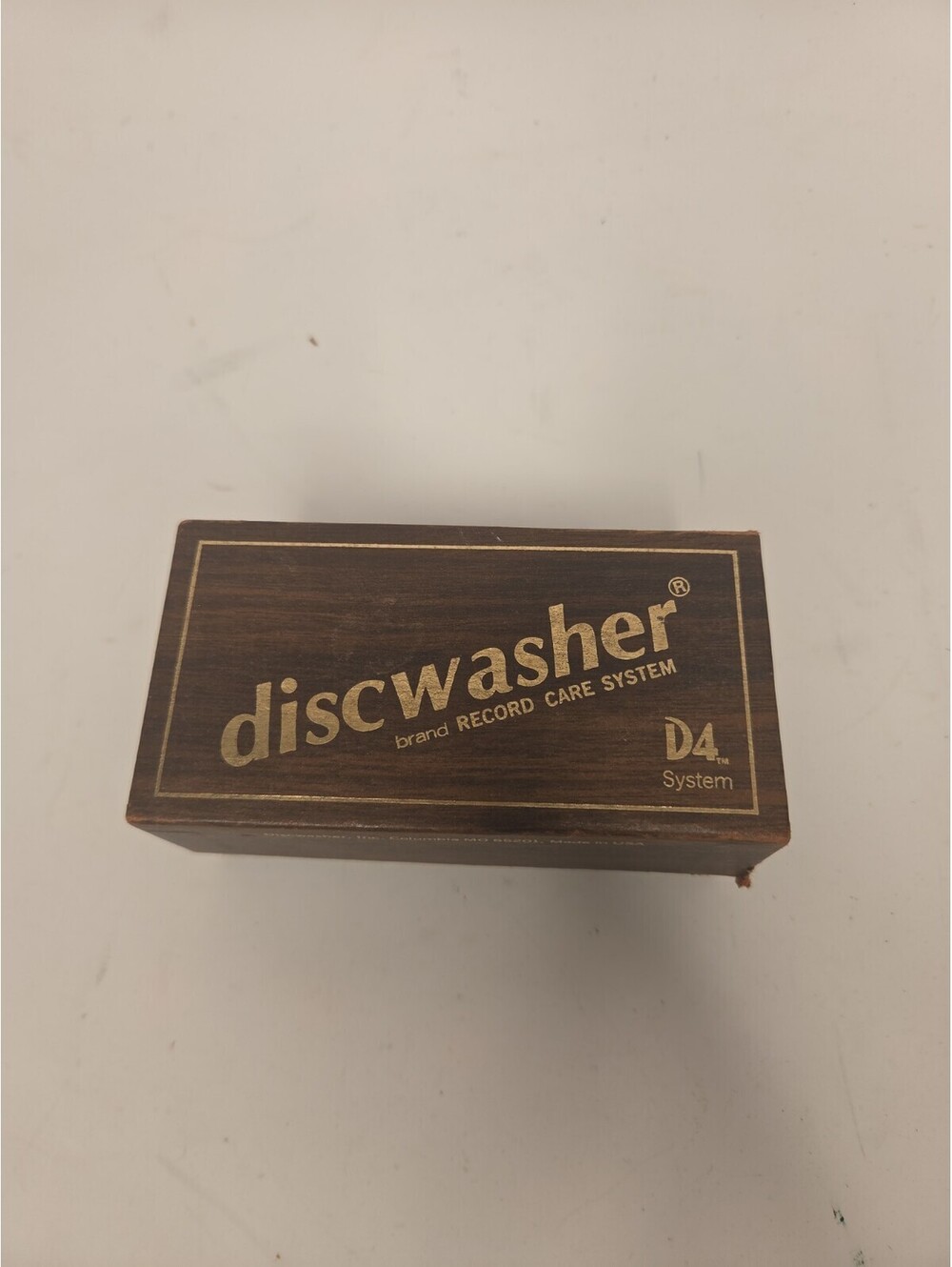 Vintage Discwasher Brand Record Care D4 System Bottle of Cleaner & Original Box